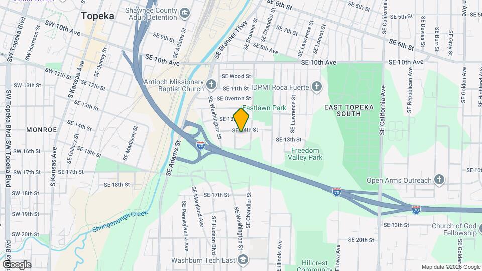 829 SE 14th St Map and Location Details