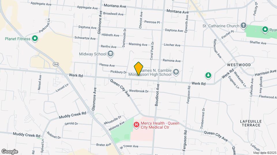 3166 Werk Rd Map and Location Details