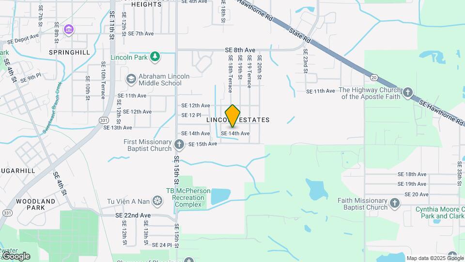 1800 SE 14th Ave Map and Location Details