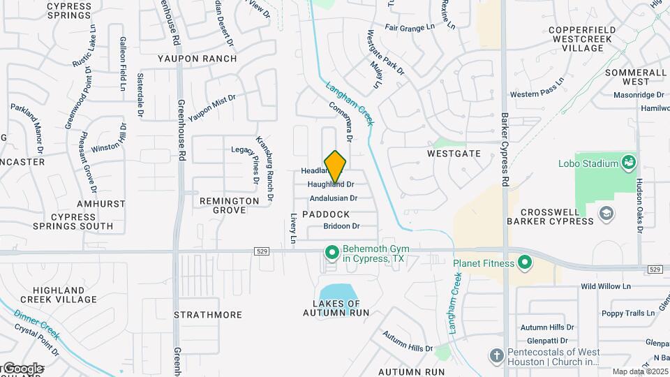 18619 Haughland Dr Map and Location Details