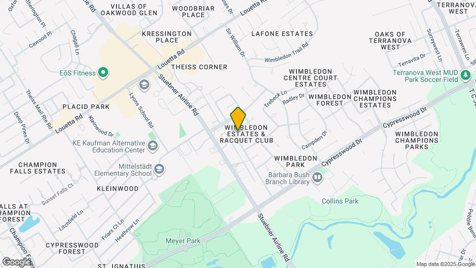 16322 Southampton Dr Map and Location Details