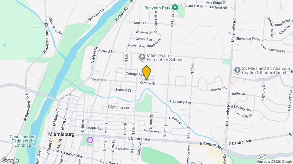 941 Kercher St Map and Location Details