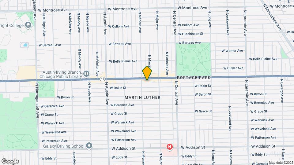 5741-5749 W Irving Park Rd Map and Location Details