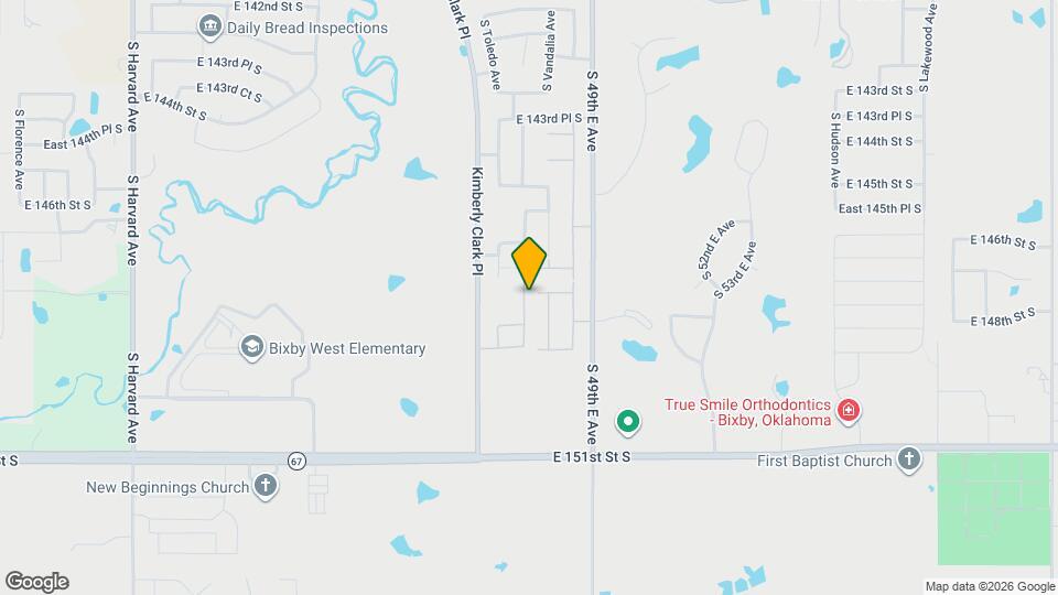 14681 S Toledo Pl Map and Location Details