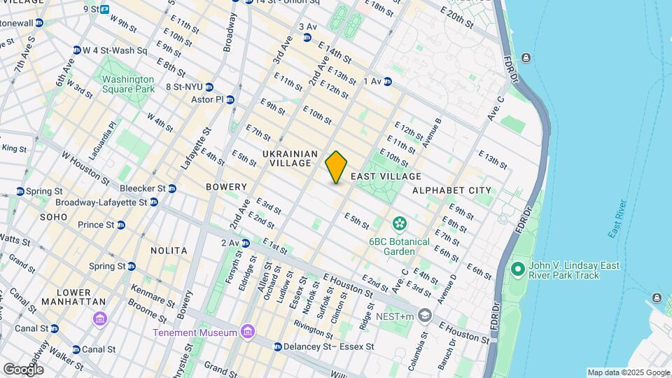 435 E 6th St Mapa y Detalles de la Ubicación