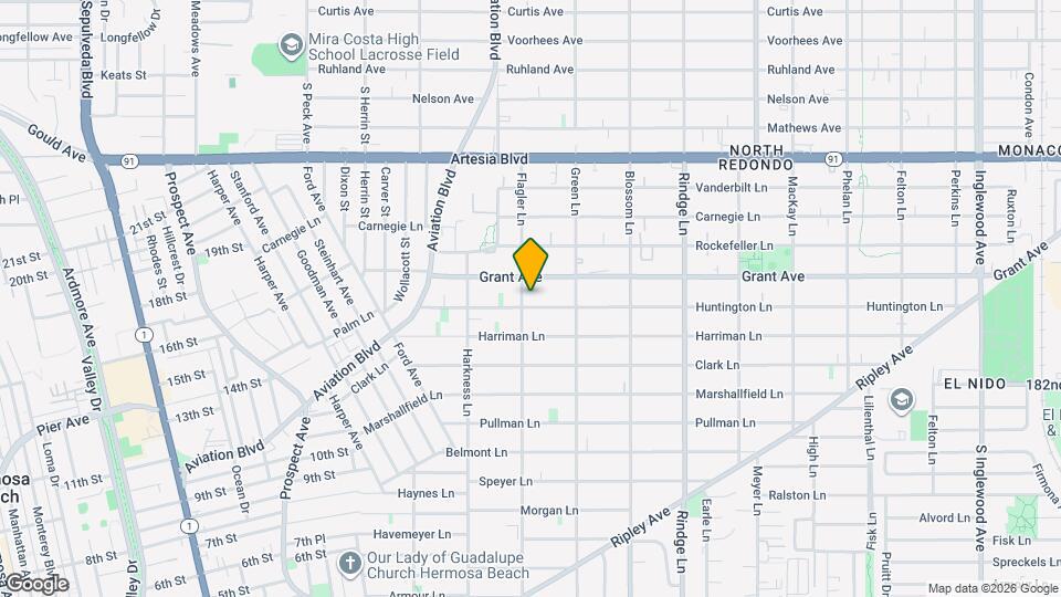 1903 Huntington Ln Mapa y Detalles de la Ubicación