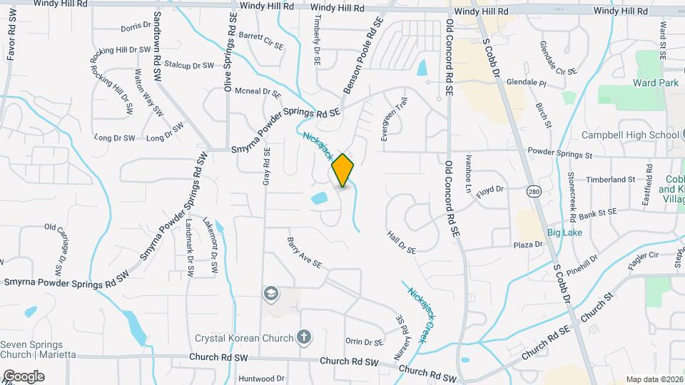 3029 Vineyard Way Map and Location Details