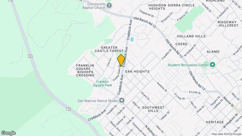 1917 Castle Gate Cir Map and Location Details