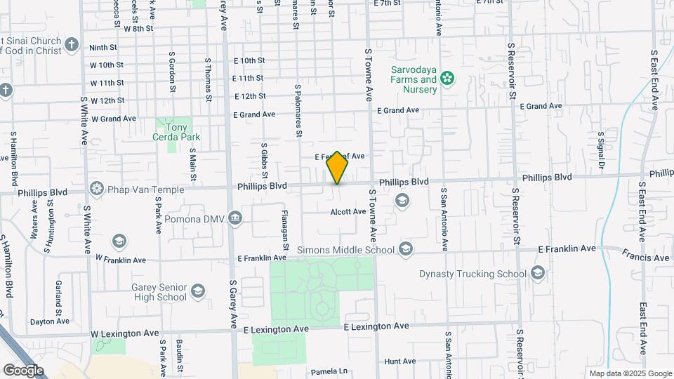 692 E Phillips Blvd Map and Location Details