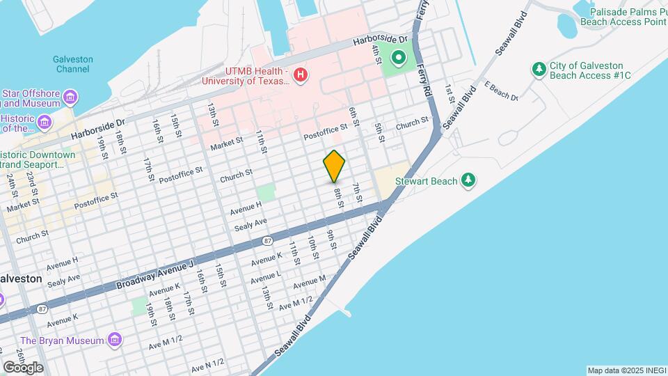 807 8th St Map and Location Details