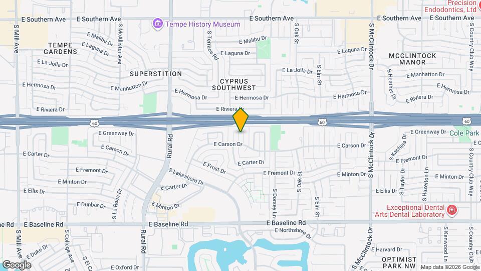 4414 S Newberry Rd Map and Location Details