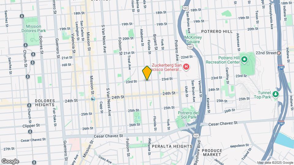 2929 23rd St Map and Location Details