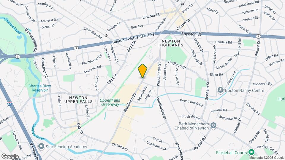 99 Needham St Map and Location Details