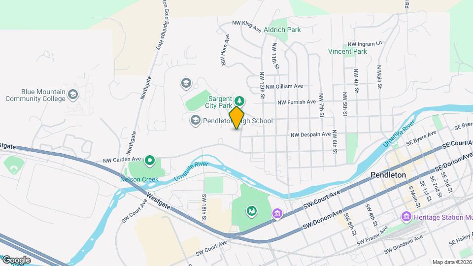 1405 NW Despain Ave Map and Location Details