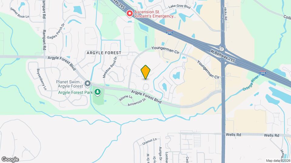 8532 Sturbridge Cir W Map and Location Details