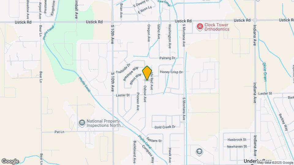 4707 Oxbow Ave Map and Location Details