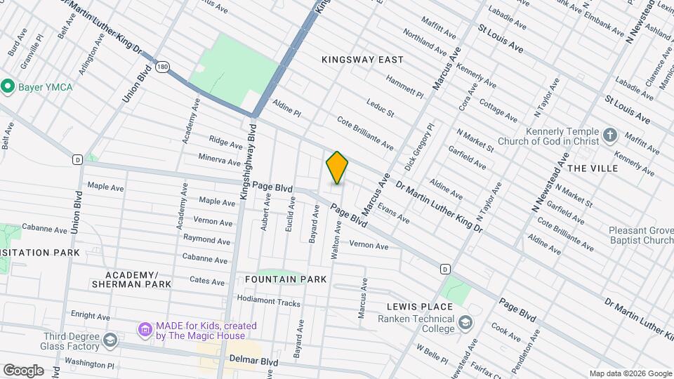 1333 Walton Ave Map and Location Details