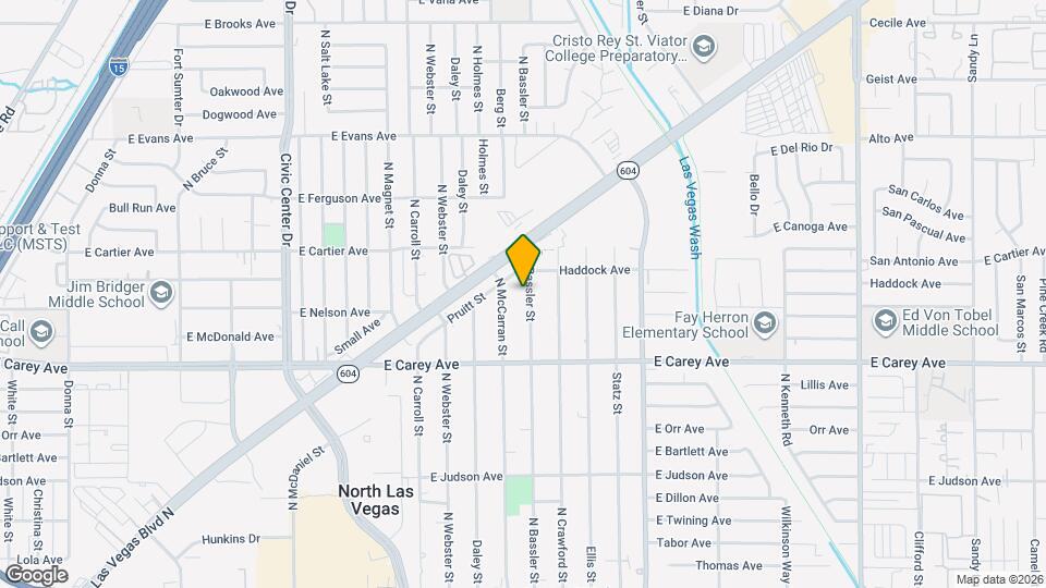 2521 N Bassler St Map and Location Details