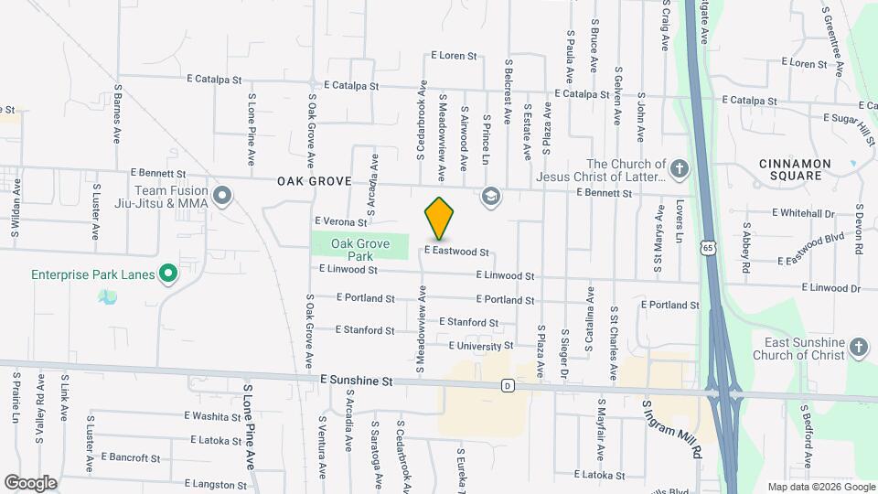 2843 E Eastwood St Map and Location Details