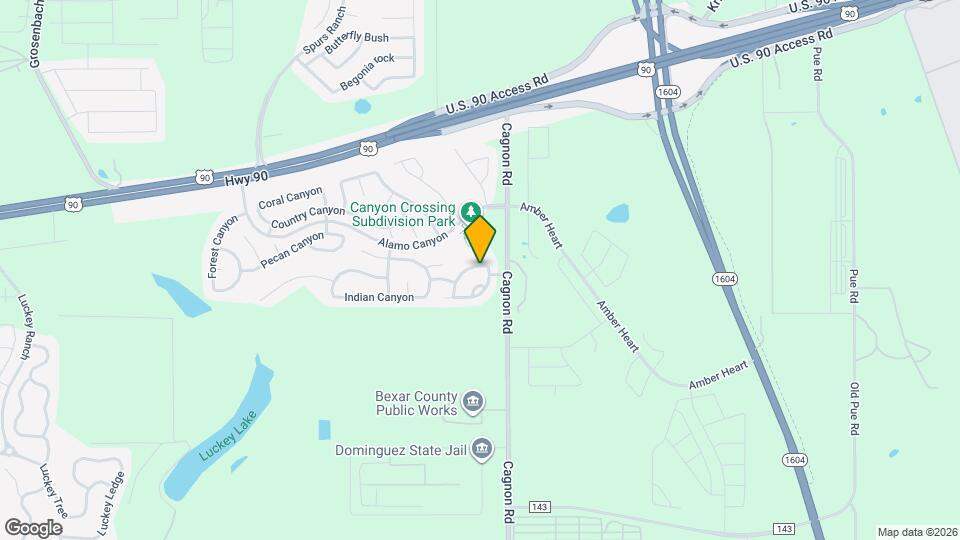 5822 Blonde Canyon Mapa y Detalles de la Ubicación