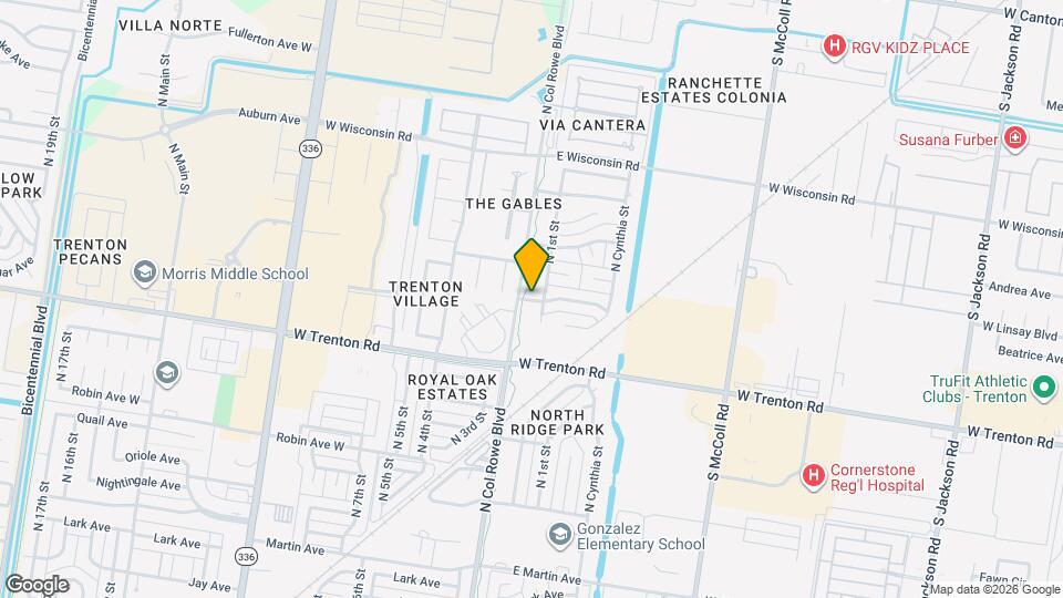 25 Warbler Ave Map and Location Details