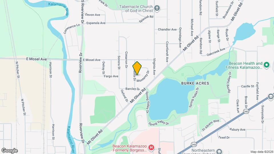 2426 Shasta Dr Map and Location Details