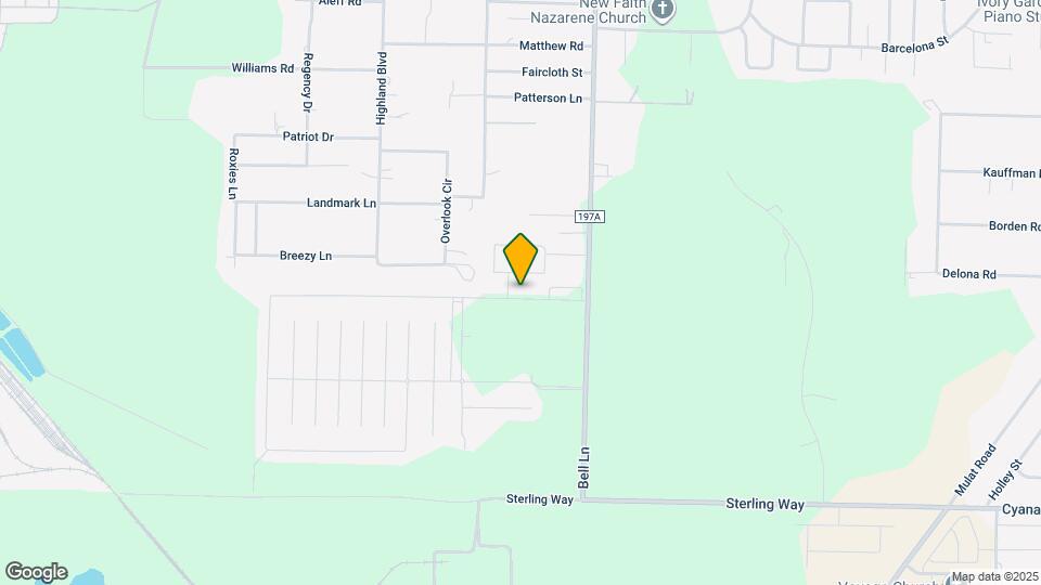 5101 Peach Dr Map and Location Details