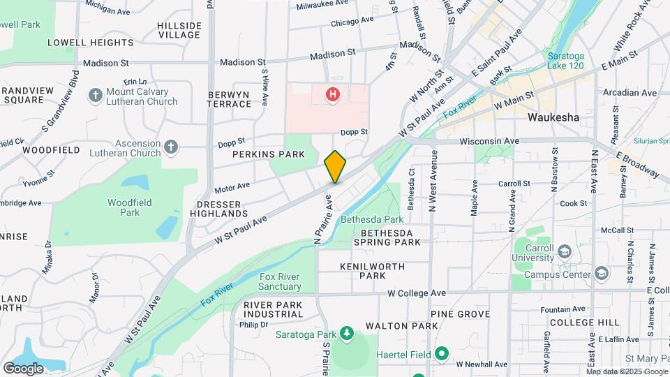 805 W Saint Paul Ave Map and Location Details