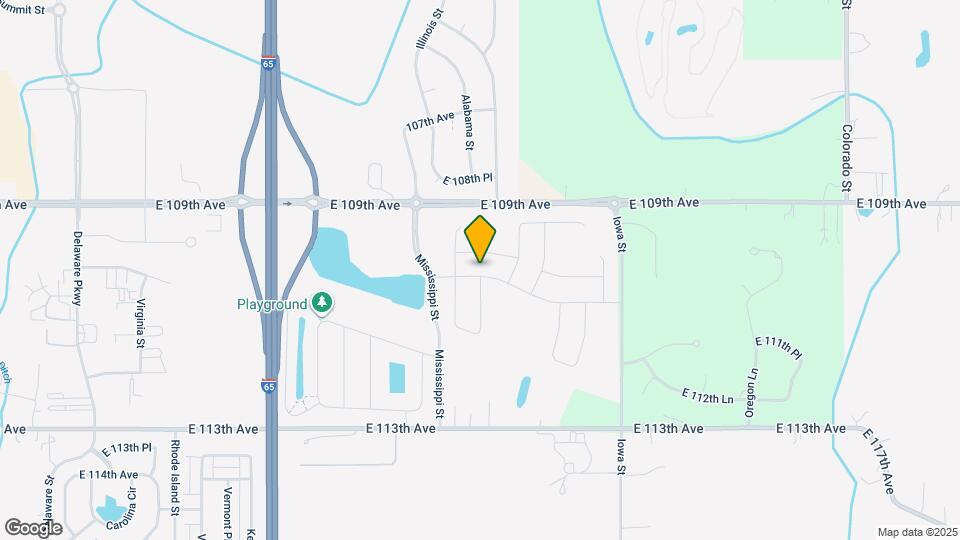 1832 E 110th Ln, Unit 508 Map and Location Details