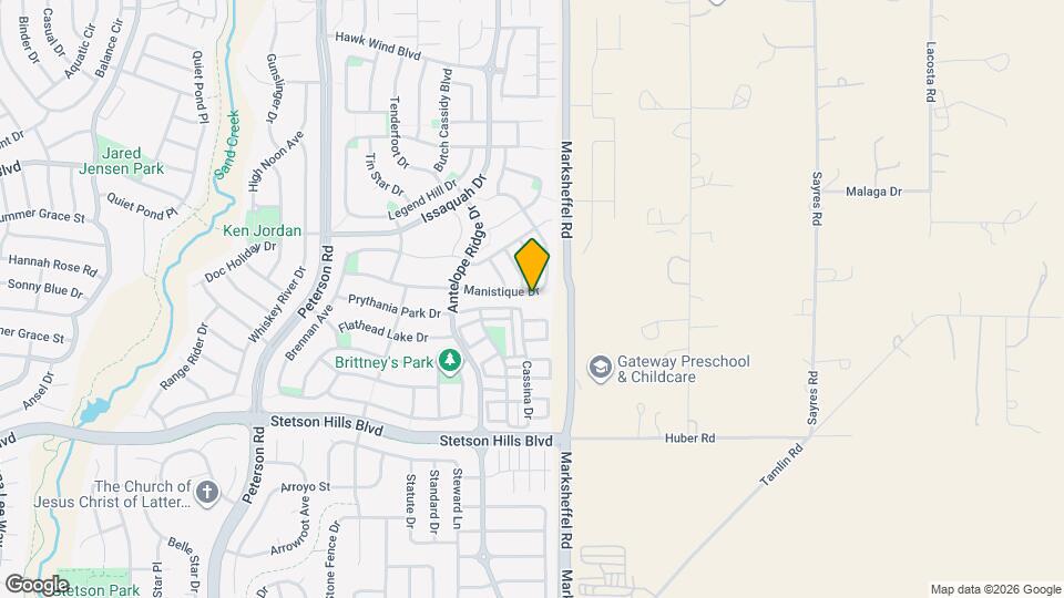 7647 Manistique Dr Mapa y Detalles de la Ubicación