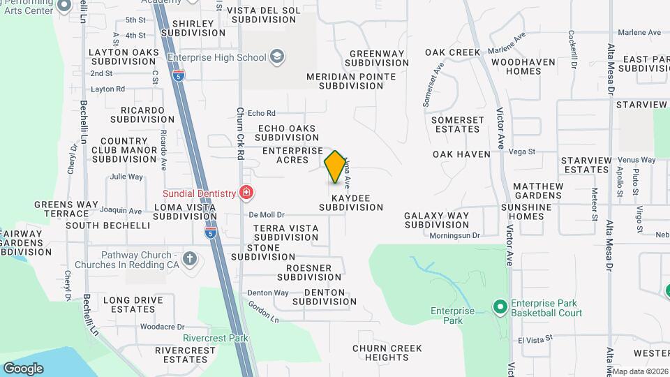 3751 Harrow Ct Map and Location Details