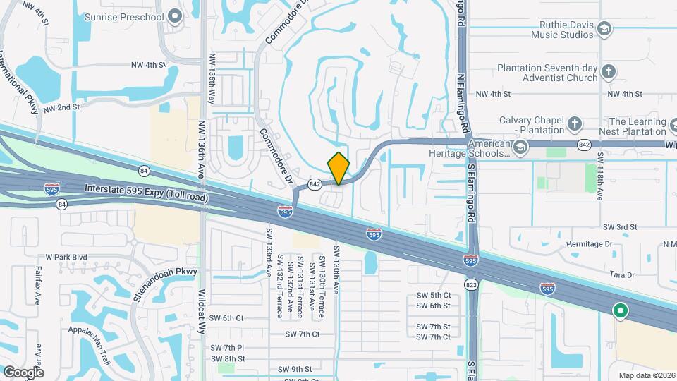 13005 Riverwalk Cir N Map and Location Details