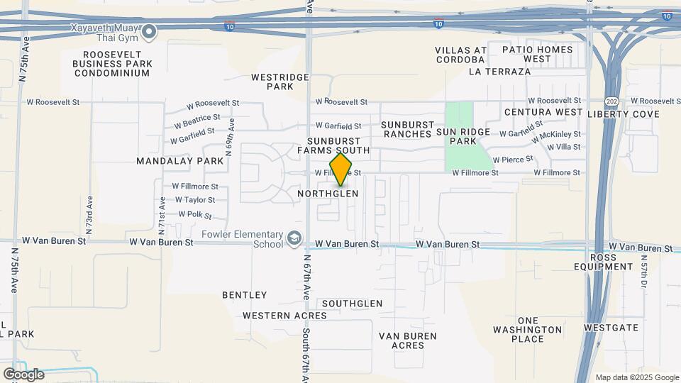 6605 W Johnson St Map and Location Details