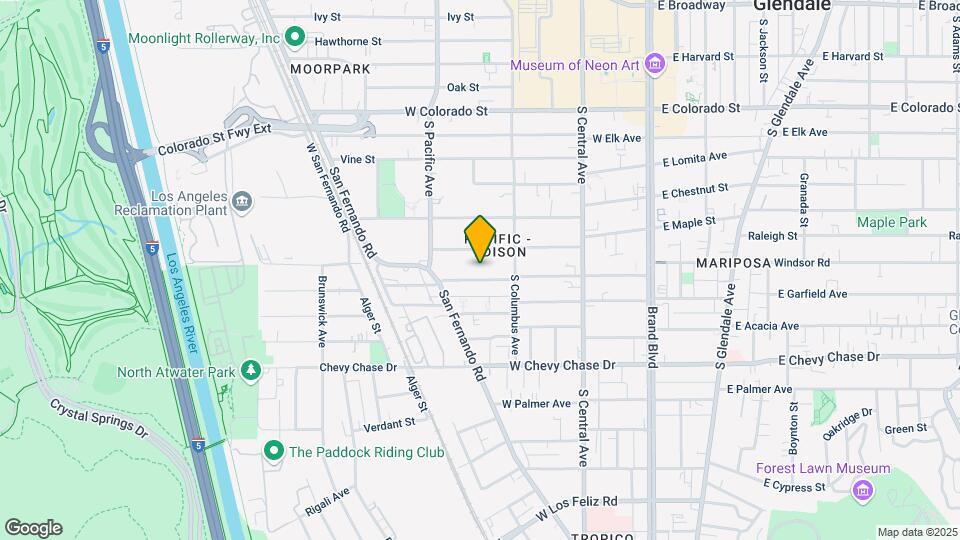 433 W Windsor Rd, Unit 435 Map and Location Details