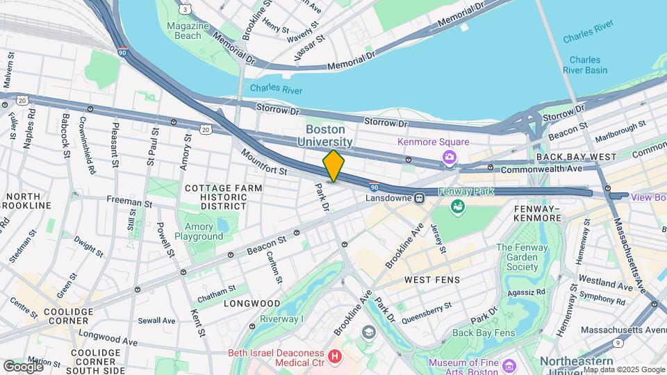 7 Buswell St, Unit 14 Map and Location Details