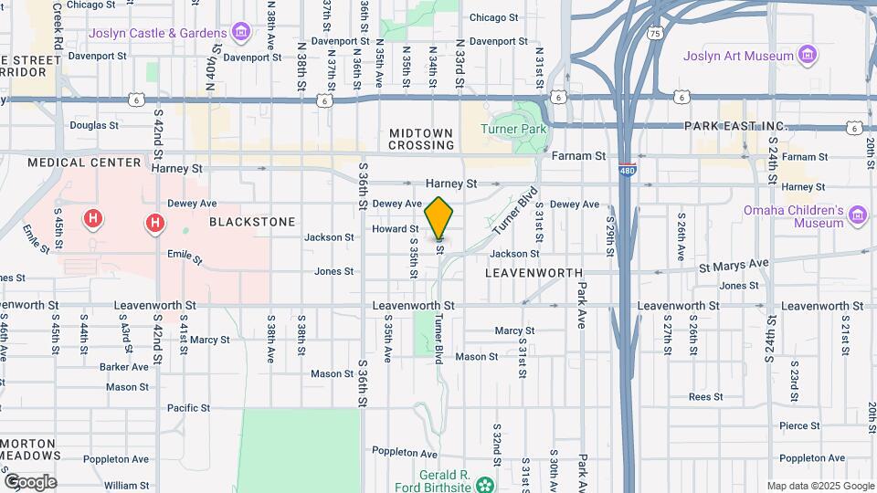 560 S 34th St Map and Location Details