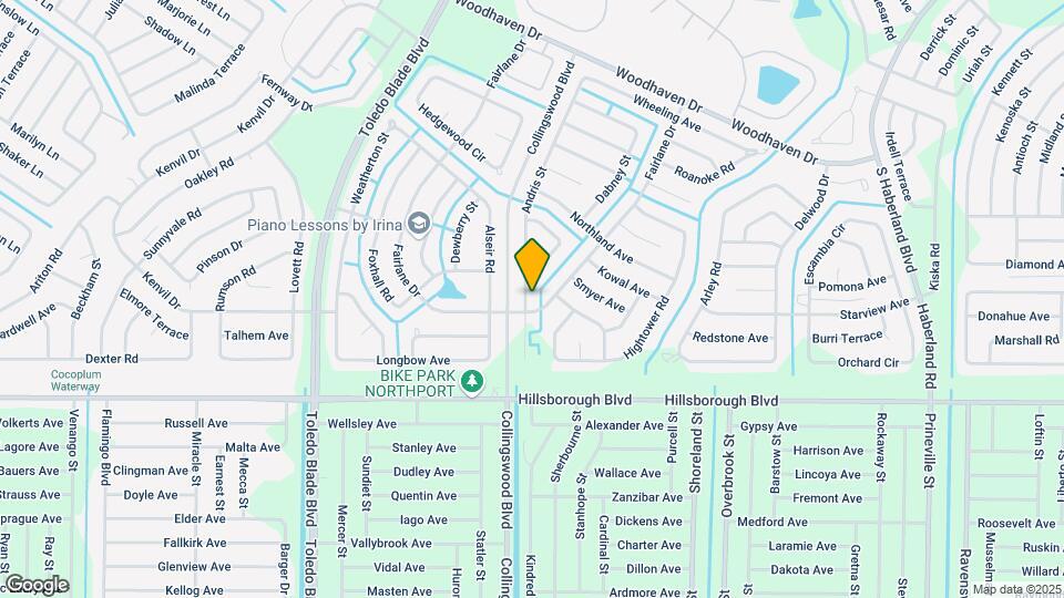5272 Andris St Map and Location Details