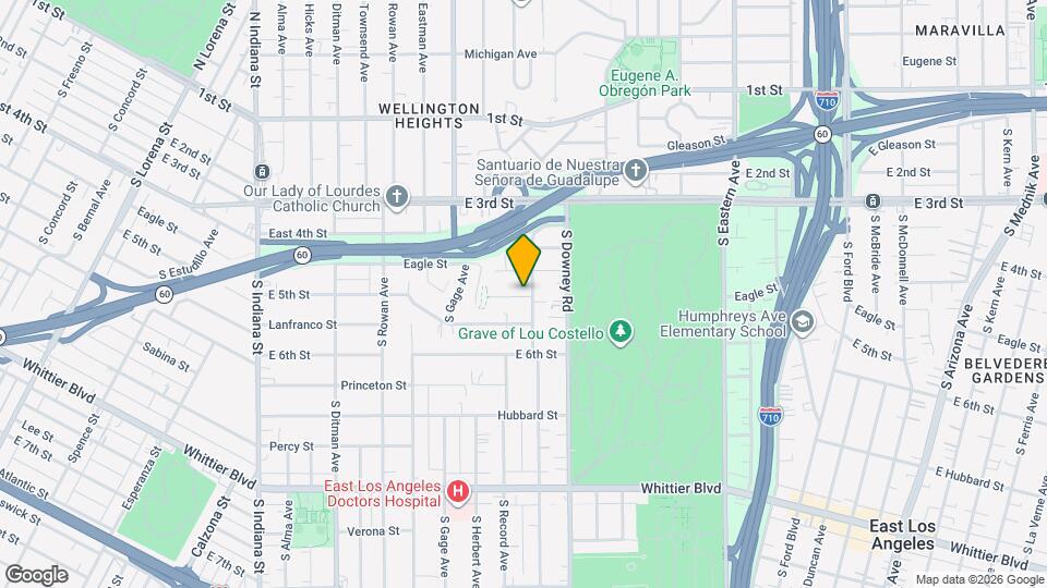 3949 Langford St Mapa y Detalles de la Ubicación