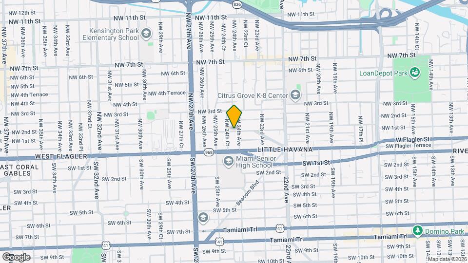 2424 NW 1st St, Unit A Map and Location Details