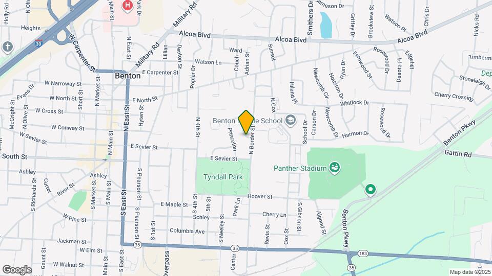 110 Border Cir Map and Location Details