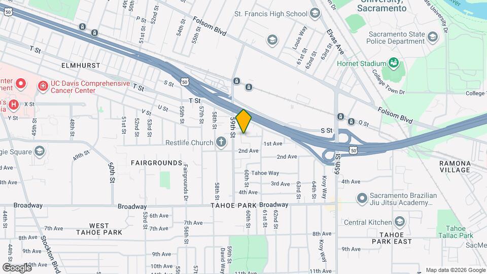 2416 60th St Map and Location Details