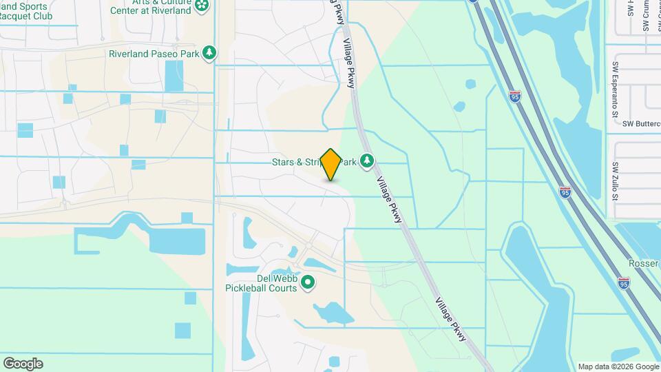10407 SW Captiva Dr Mapa y Detalles de la Ubicación