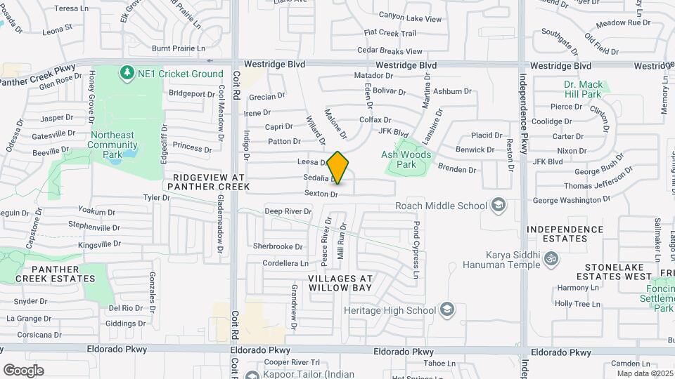 10620 Sexton Dr Map and Location Details