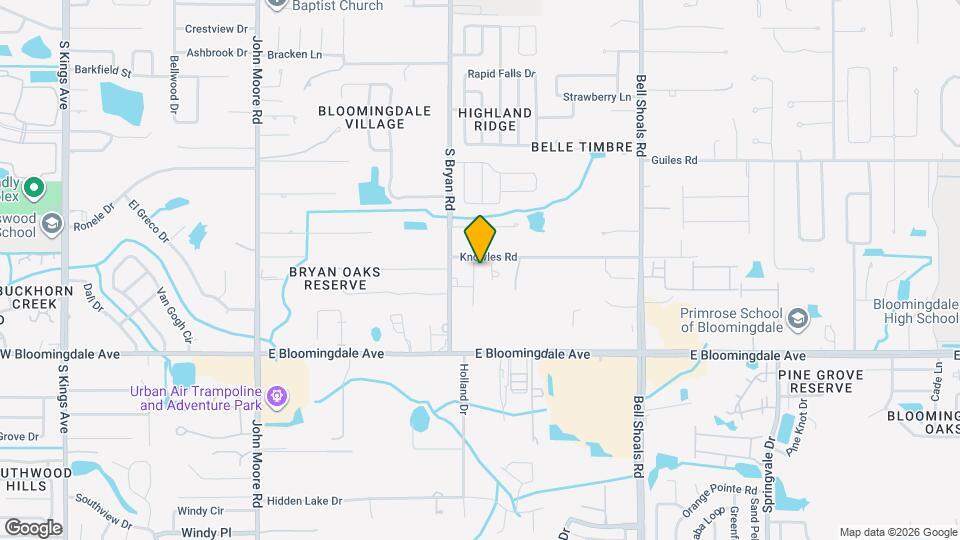 619 Knowles Rd Map and Location Details