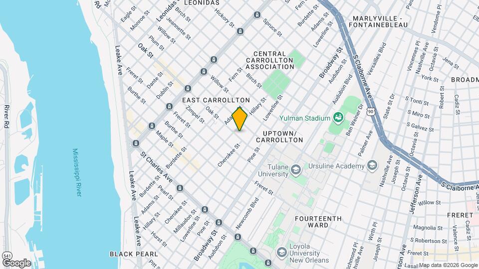 7551 Oak St Mapa y Detalles de la Ubicación