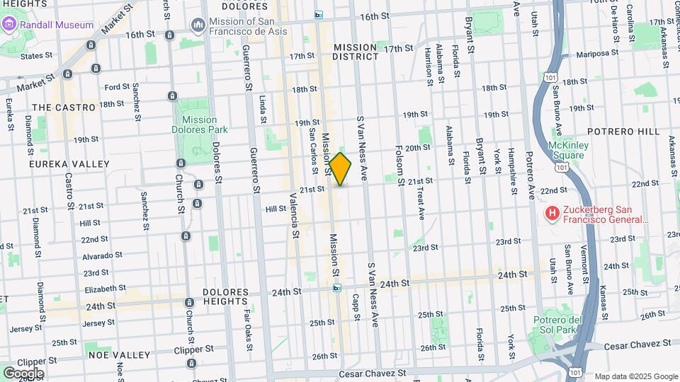3173 21st St Map and Location Details