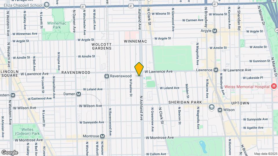 4738 N Ashland Ave Map and Location Details