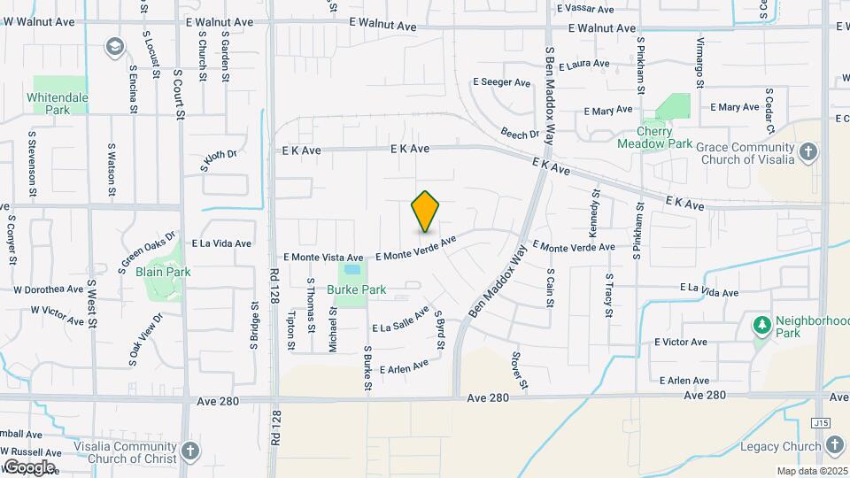 2908 S Oakhurst Ct Map and Location Details