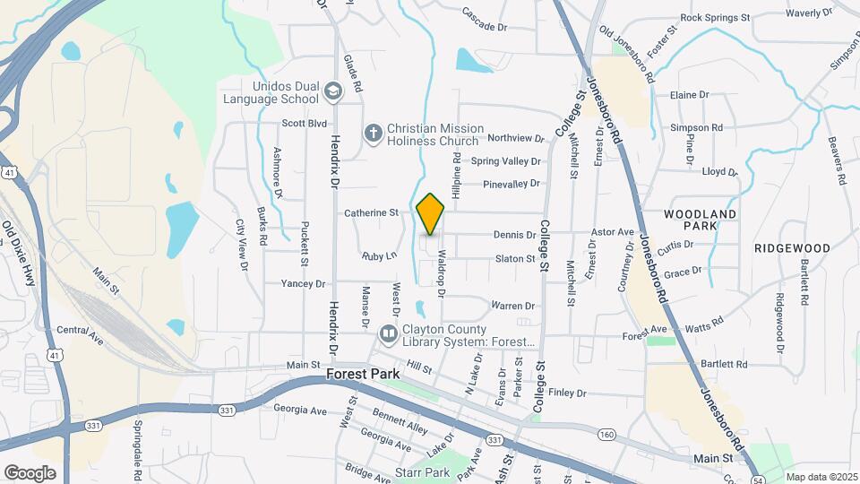 Waldorf Creek Map and Location Details