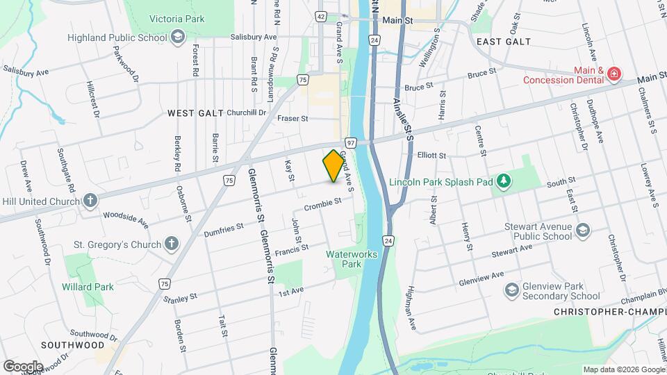 17 Victoria Ave Map and Location Details